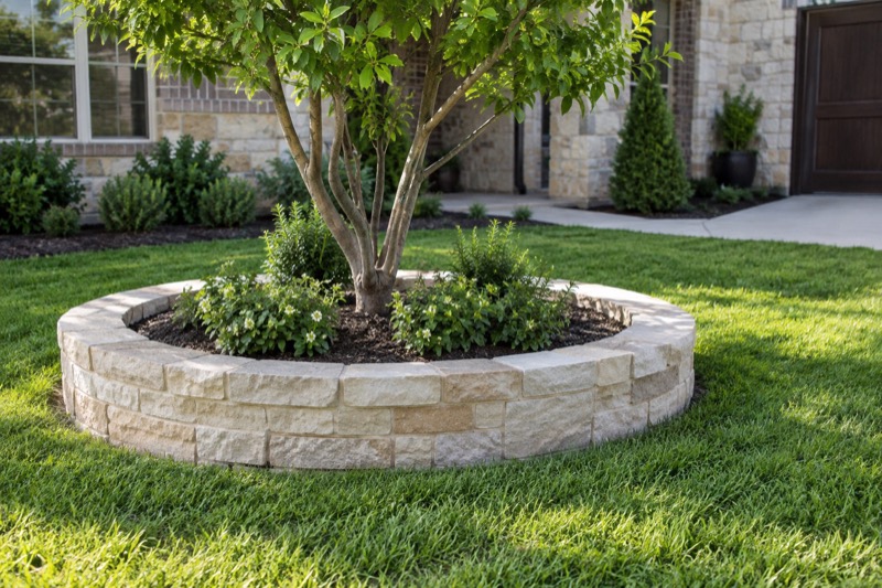 Illustrative care around every detail for a North Texas residential landscape